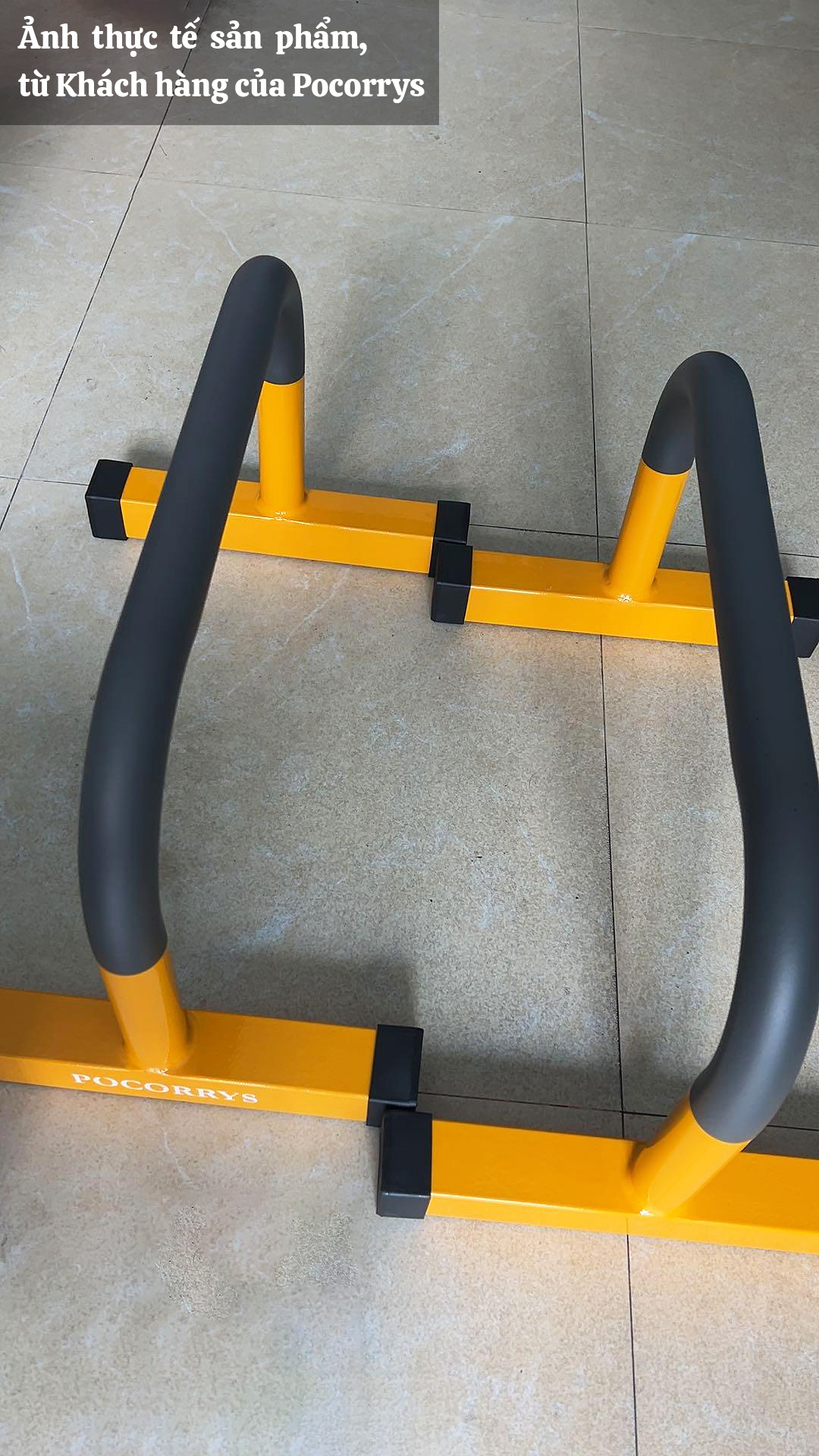 Xà kép - Parallettes Crop cao 35cm PACS