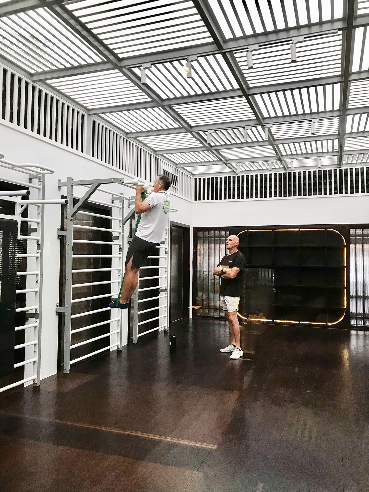 Khung tập Dip gắn Thang gióng - Dip Attachment