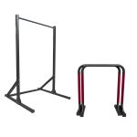 Combo Xà đơn đứng & Xà kép Parallettes Dip cao 83/90cm