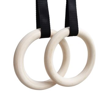 Rings gỗ - Vòng treo gỗ tập Gym, Calisthenics, Gymnastics - Bản Mộc