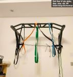 Multi grip Wall mounted Pull up Bar PM